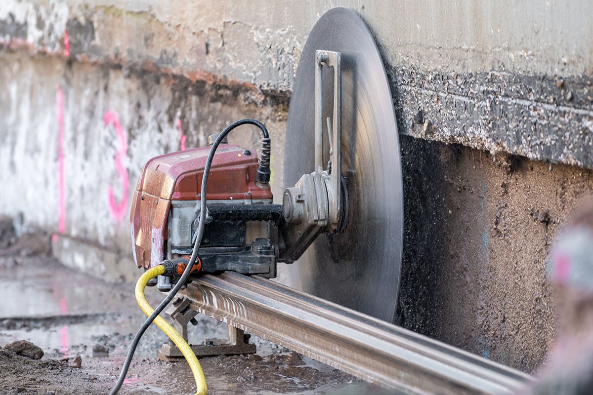 Wandsägen Ebert und Kant Magdeburg, Kernbohrungen und mehr